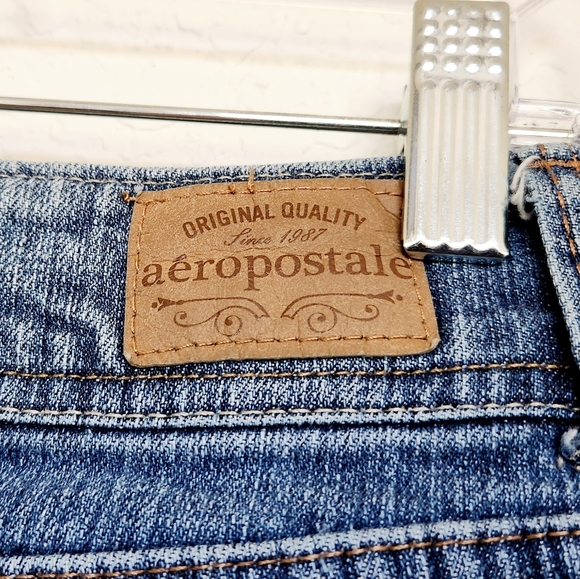 Aeropostale Women's Junior's Flare Jeans - Picture 6 of 8